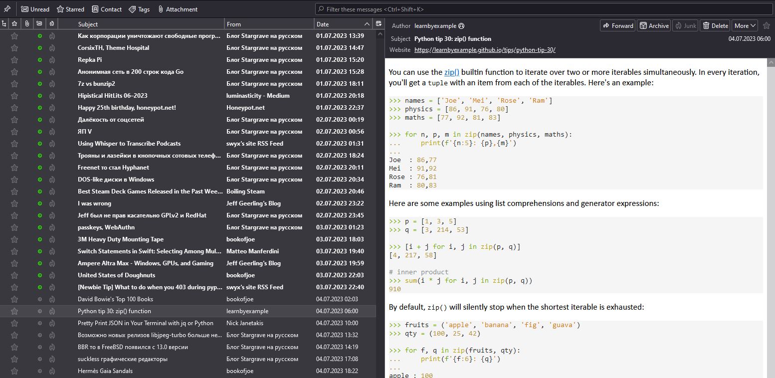 17 thunderbird example