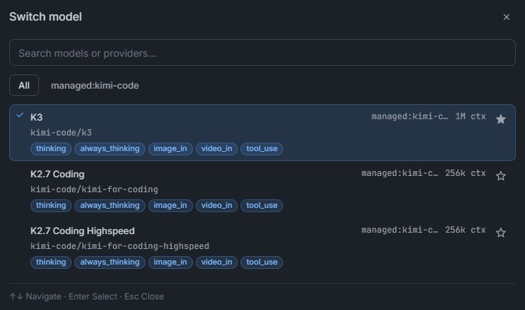 11-settings-model-selection