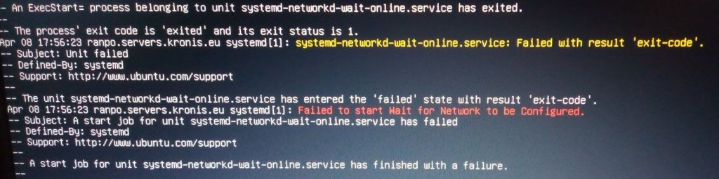 networking failures