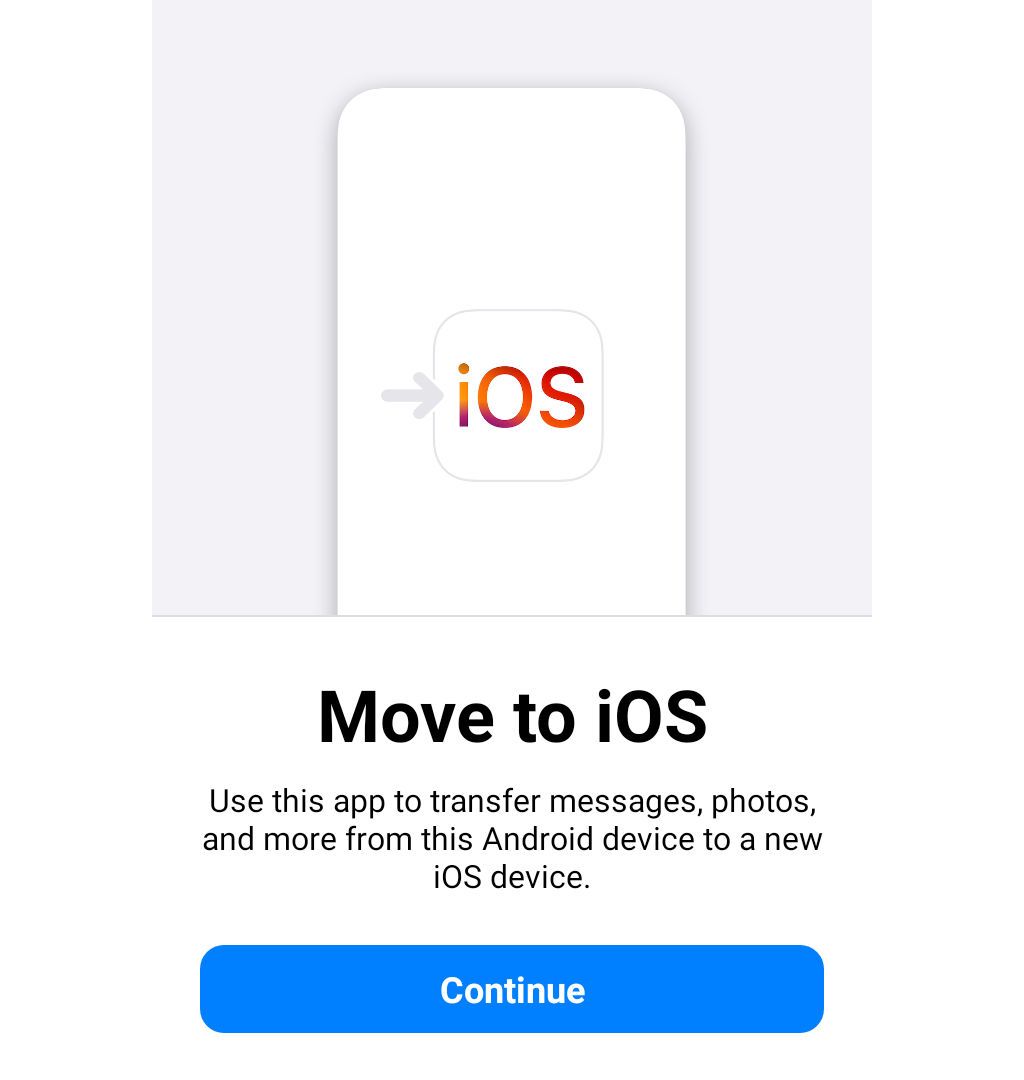 move to ios