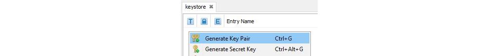 generate key pair