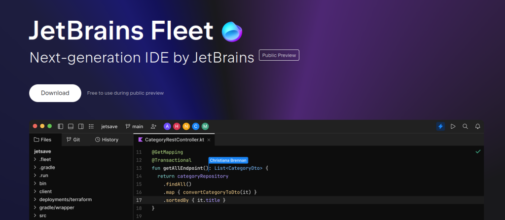 09 JetBrains Fleet