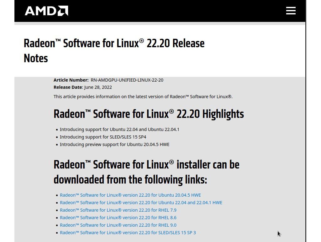 AMD download software 2