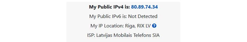 public IP