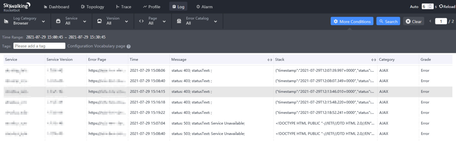 browser-logs