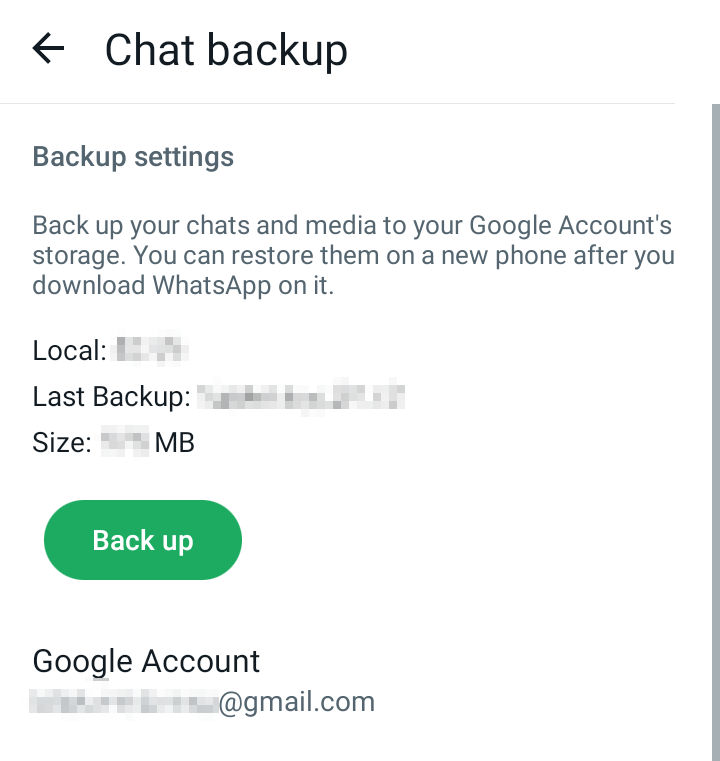 android backup