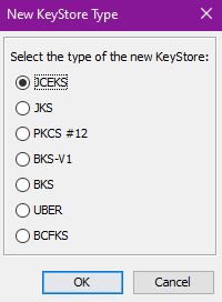 keystore type