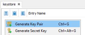 generate key pair