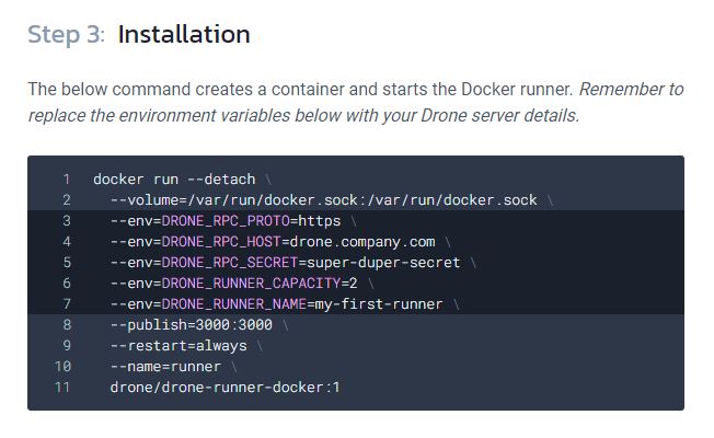 04 drone runner configuration