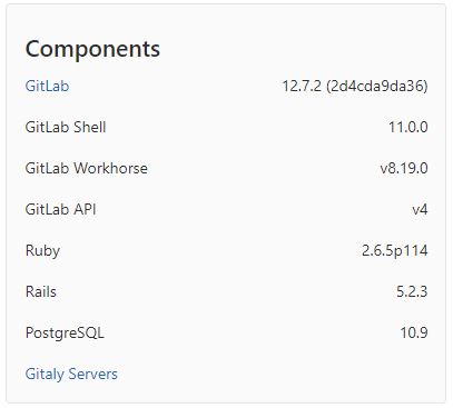 01 GitLab lots of components