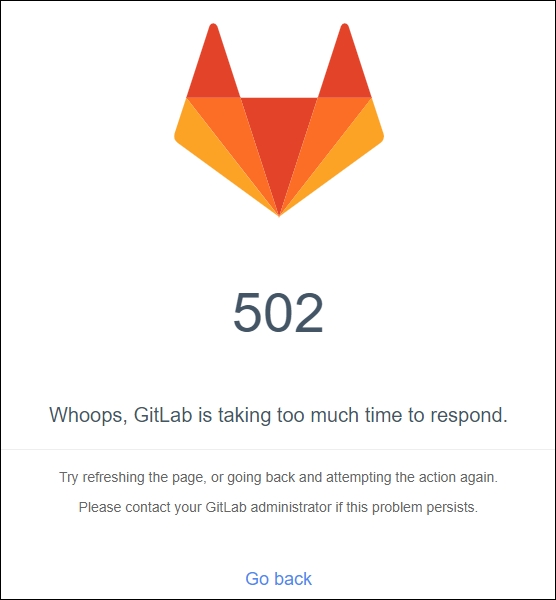 02 GitLab slow