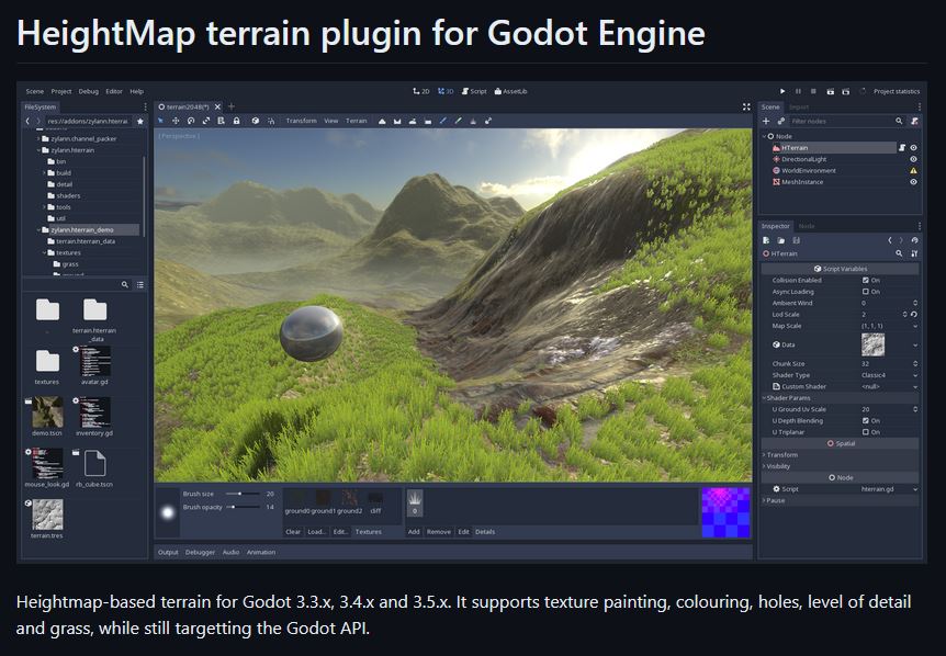 terrain plugin